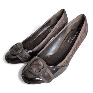 Hannah‎ Brown Buckle Detail Heels - Size 7
